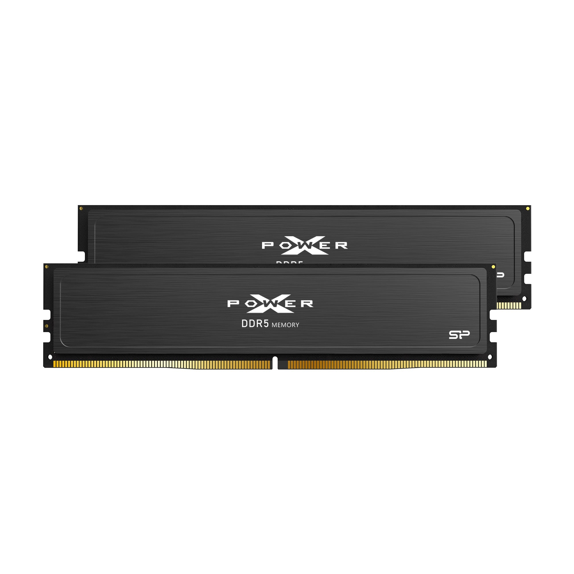Silicon Power Value Gaming DDR5 6000MT/s (PC5-48000) CL30 32GB(2x16GB)-64GB(2x32GB) AMD Expo/Intel XMP 3.0 Dual Pack 1.35V Desktop Unbuffered DIMM