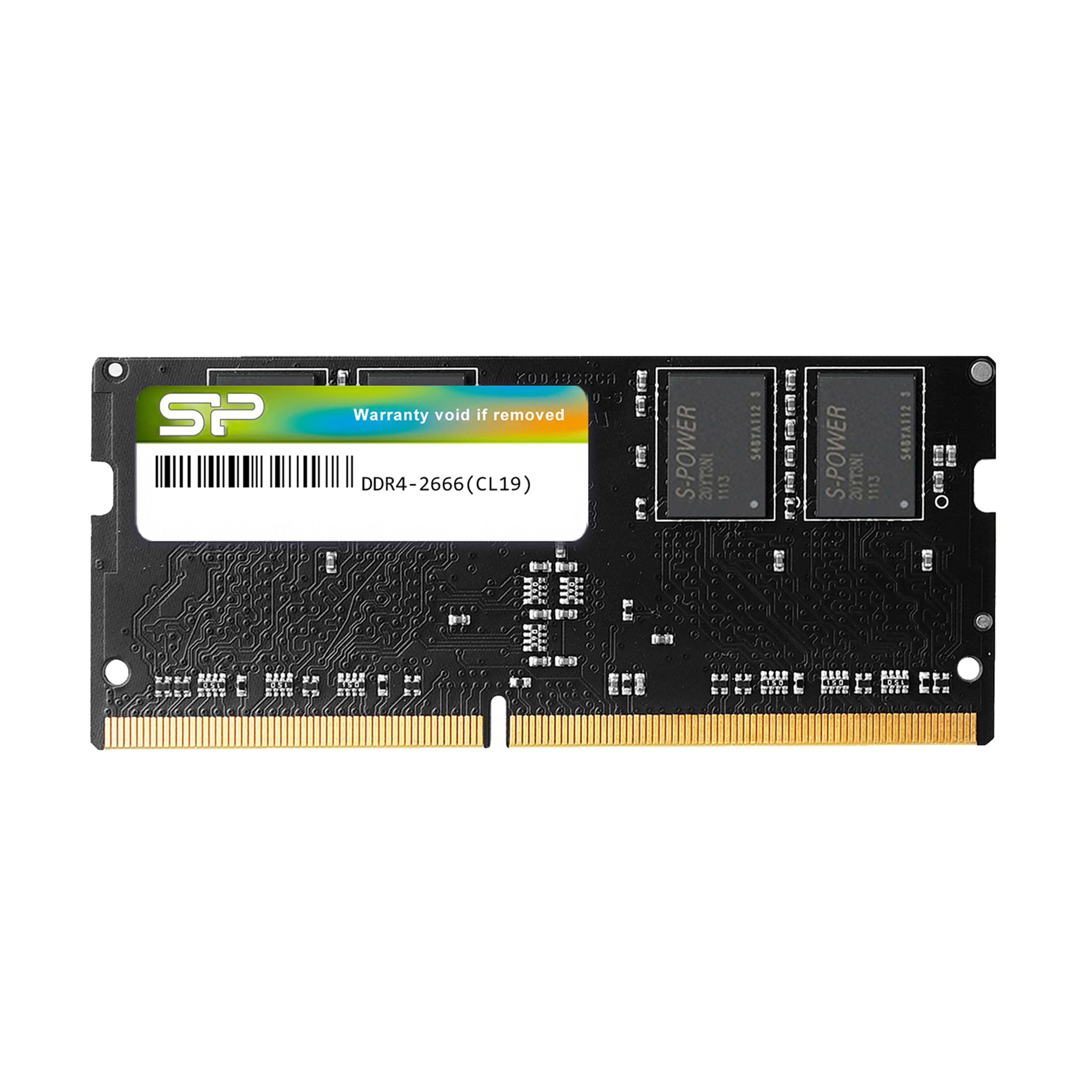 Silicon Power DDR4 2666MT/s (PC4-21300) 8GB-32GB Single Pack 1.2V Laptop SODIMM