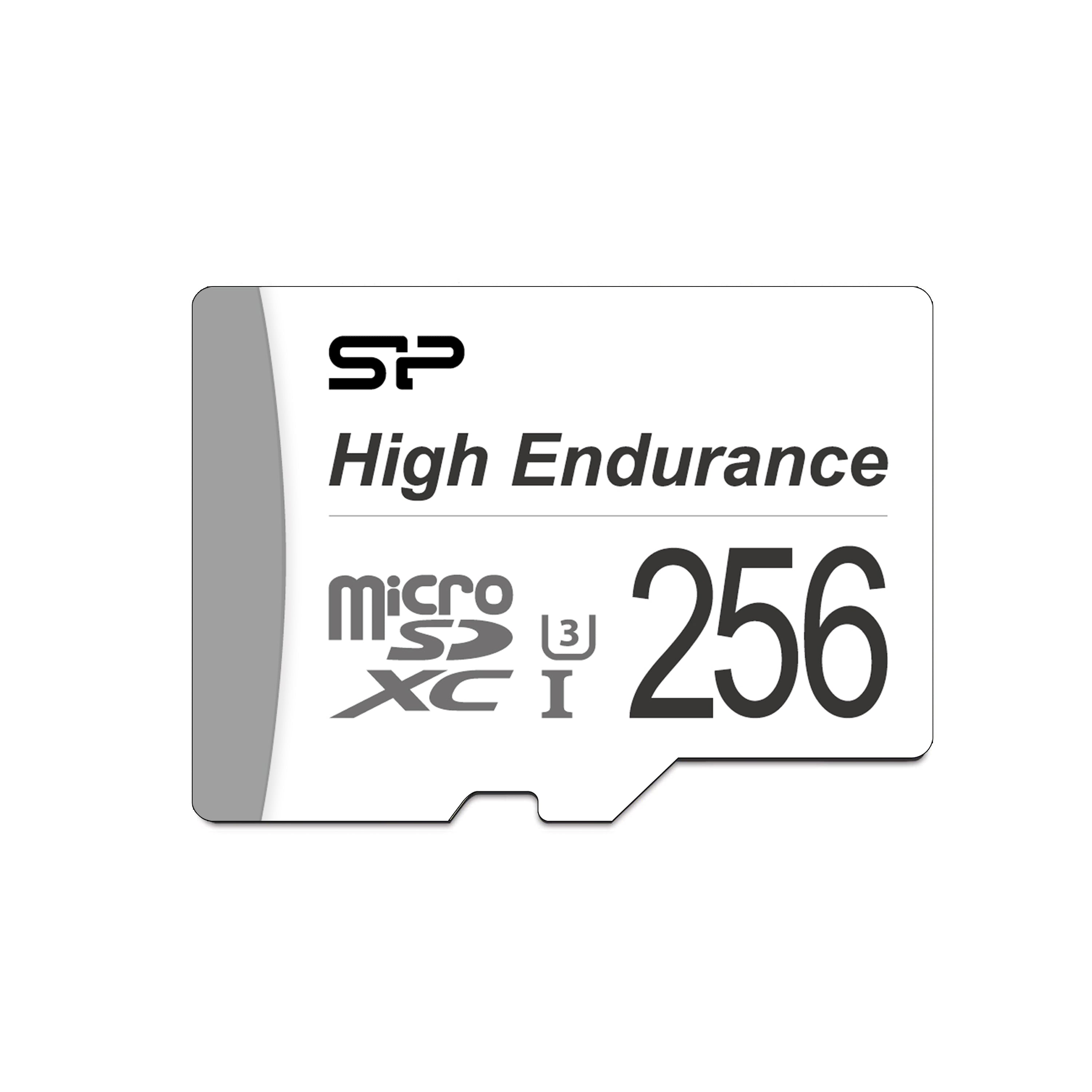 Silicon Power 128GB-512GB High Endurance MicroSD Memory Card with Adapter
