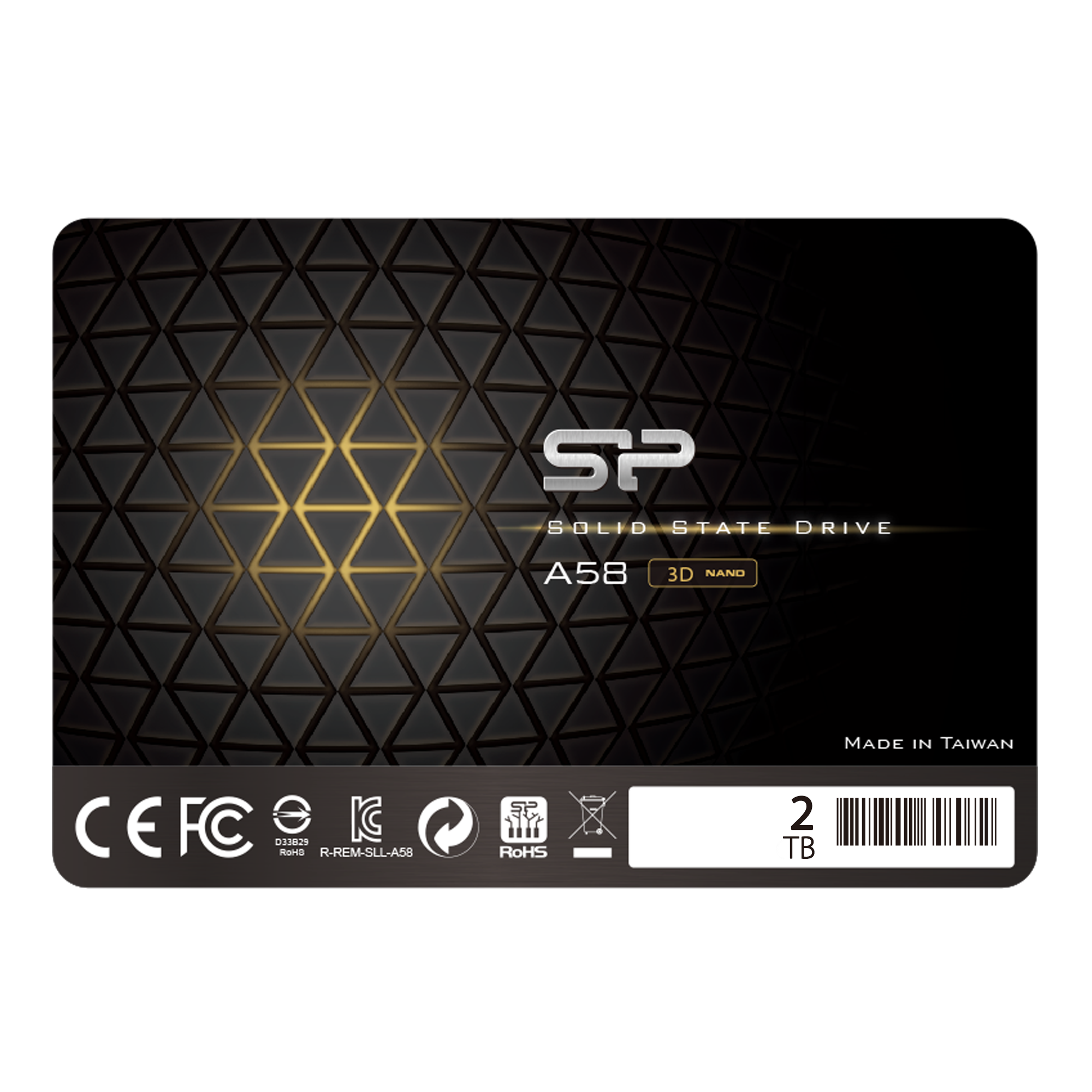 Silicon Power A58 512GB-4TB SATA III 6Gb/s 2.5-inch Internal Solid State Drive