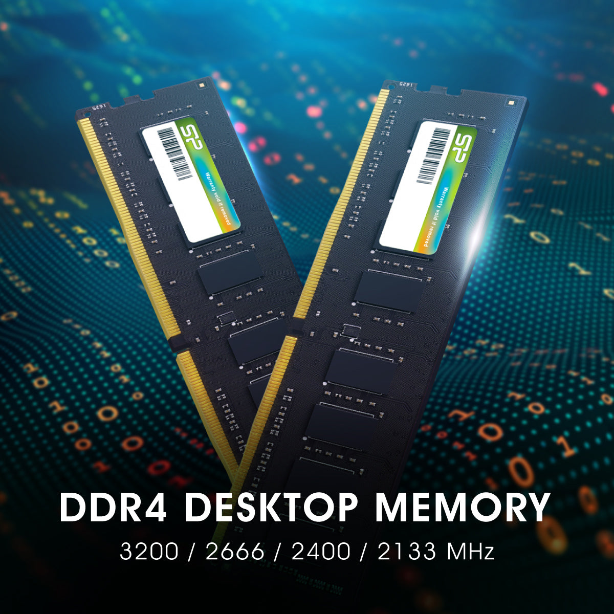 Silicon Power DDR4 2666MT/s 8GB-16GB 1.2V Desktop Unbuffered DIMM